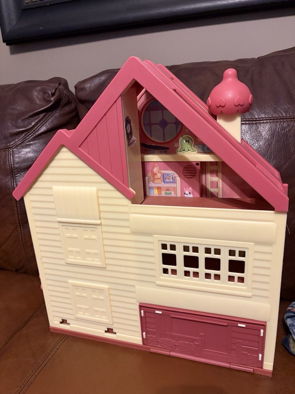Bluey Ultimate Lights and Sounds Playhouse Home Playset House Dollhouse